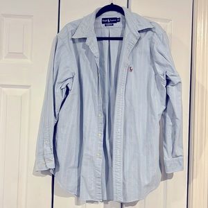 Light blue Ralph Lauren classic fit dress shirt
